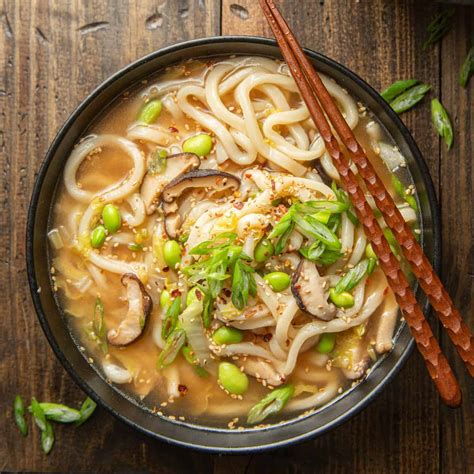 Udon noodle - Ingredients. Udon – These noodles are available either cooked or dried, I recommend using fresh. Chicken – Breast cubed up, skinless and boneless if you please. Olive oil – We …